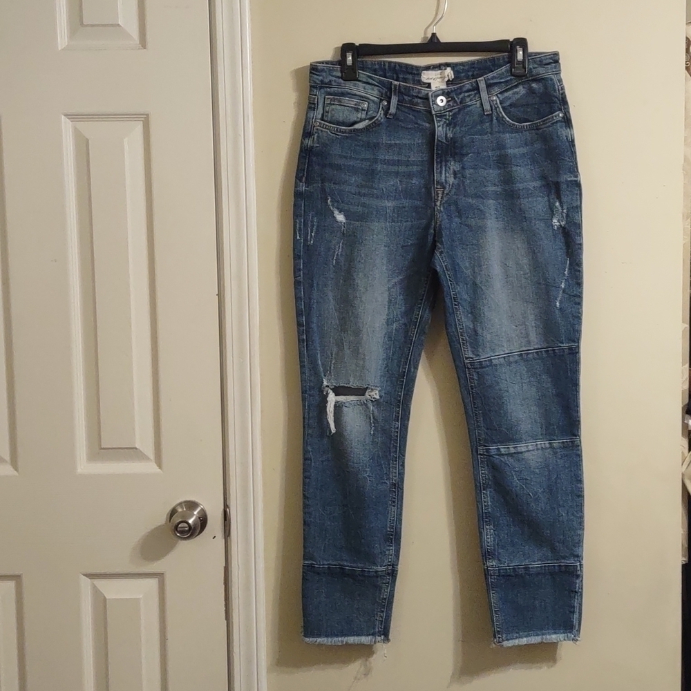 L.O.G.G distressed jeans